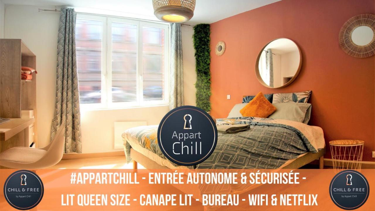 Appart Chill&Free - Proche Centre Valenciennes - Parking Gratuit Extérieur photo