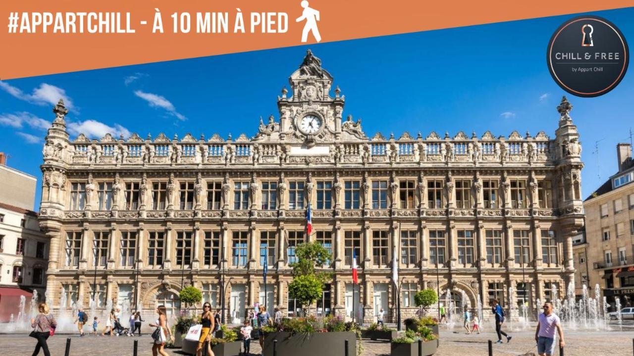 Appart Chill&Free - Proche Centre Valenciennes - Parking Gratuit Extérieur photo